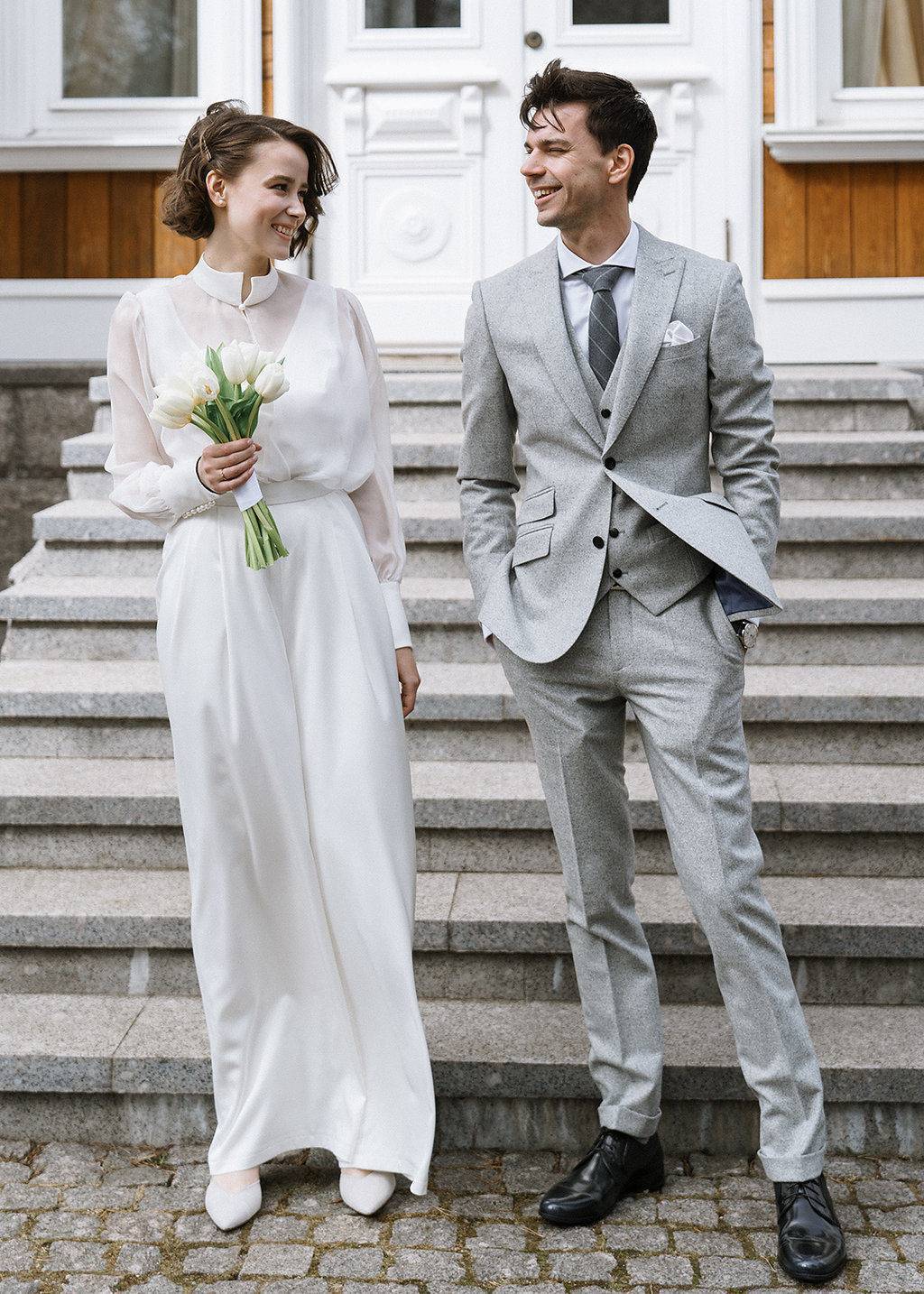 Свадебный костюм для невесты: остромодно, ультрасовременно, суперсмело!
