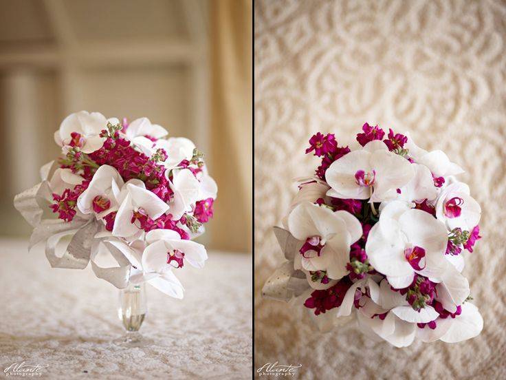 Букет из орхидей — нежно и стильно