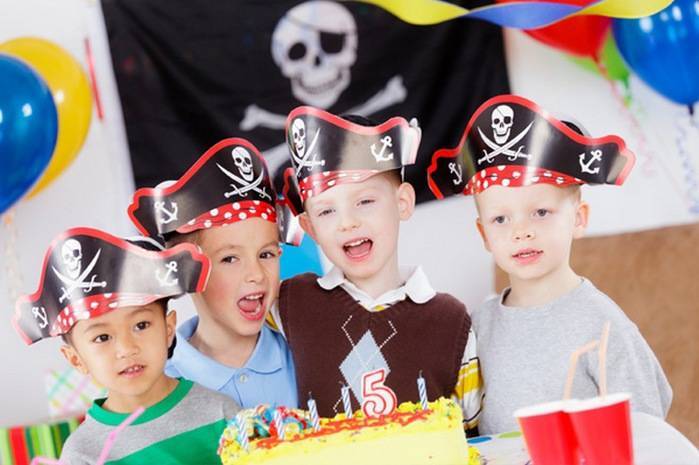 Сценарий дня рождения ребенка 4 – 7 лет "Пиратский праздник дома"