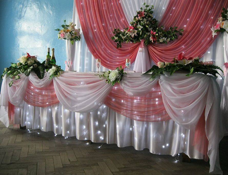 ᐉ оформление свадьбы тканью - декор зала, потолка, стен, - svadebniy-mir.su