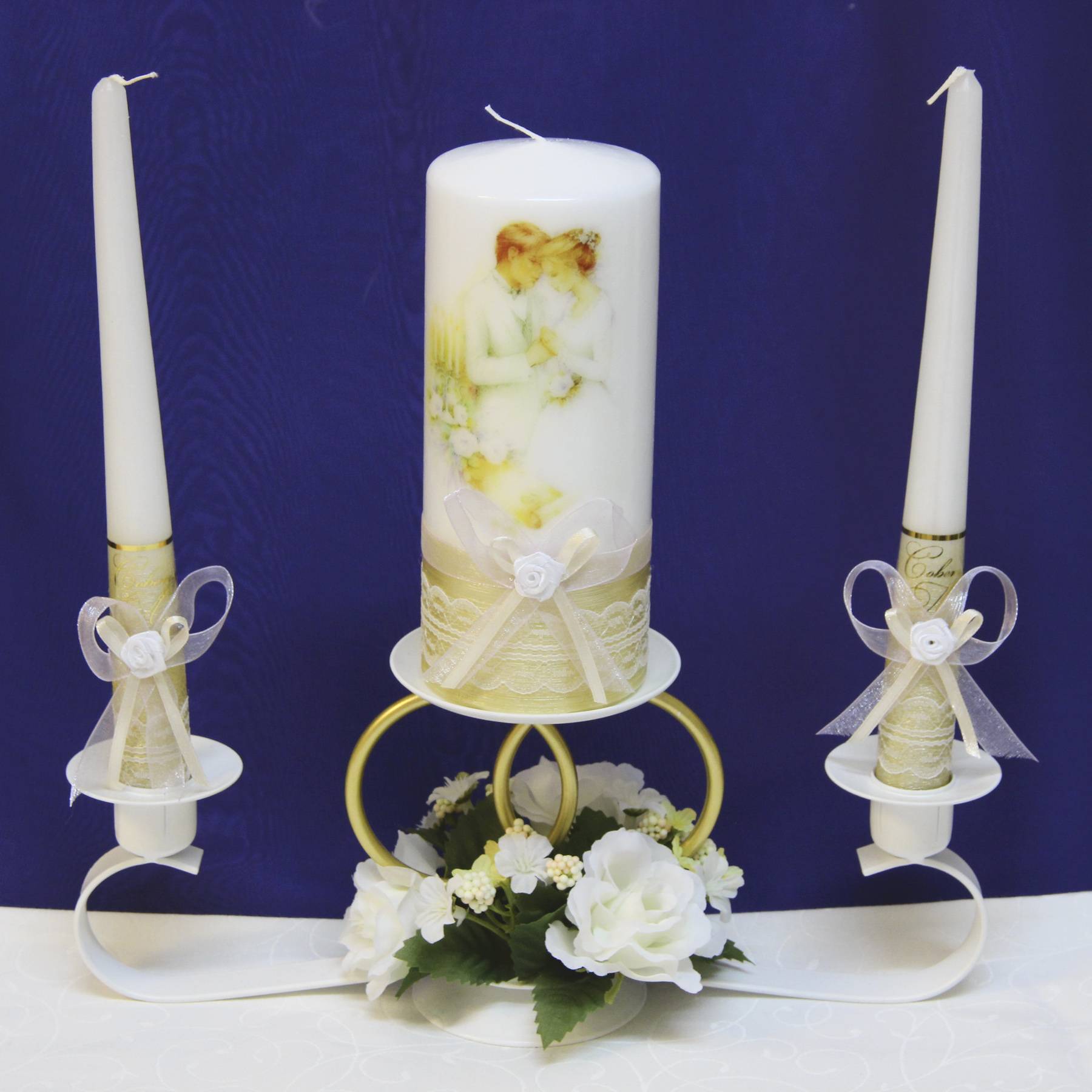 Свадебные свечи своими руками: несколько простых мастер-классов