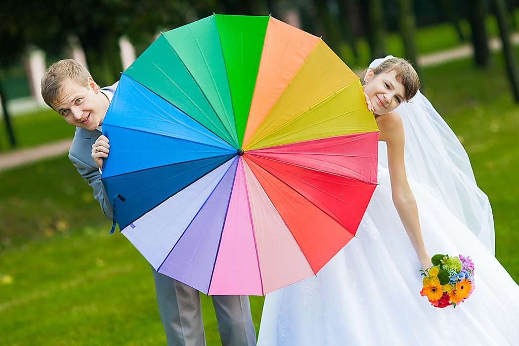 Радужная свадьба: яркий калейдоскоп ваших чувств