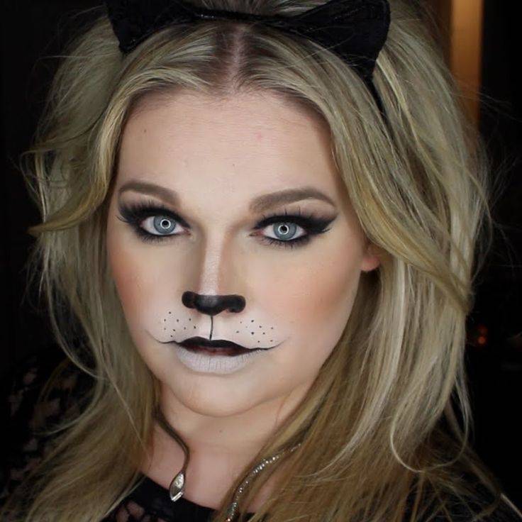 На хэллоуин кошка макияж. инструкция по созданию «кошачьего» мейкапа | макияж глаз