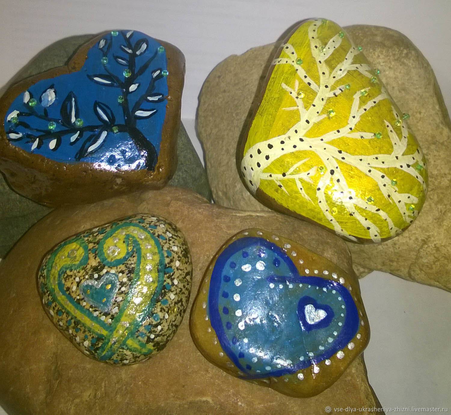 Роспись камней для детей - ogorod.guru