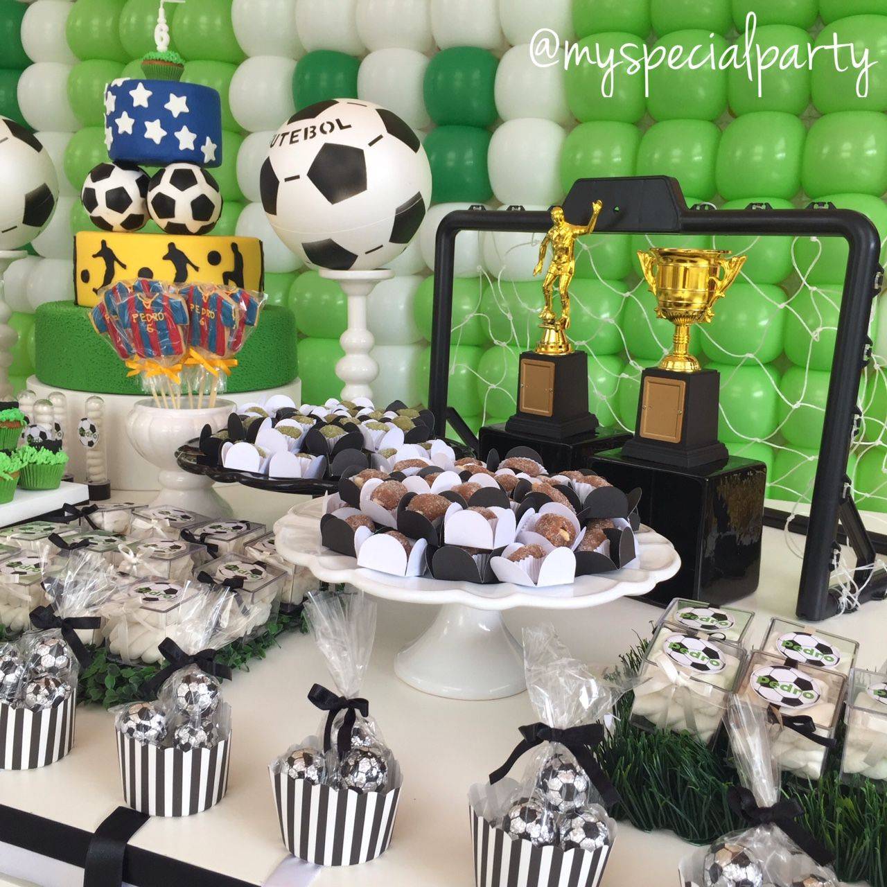 Футбольная вечеринка для детей и подростков в честь дня рождения