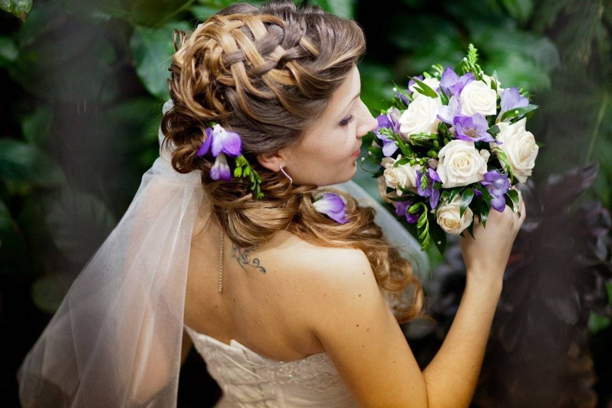 Свадебные прически с фото на все типы волос