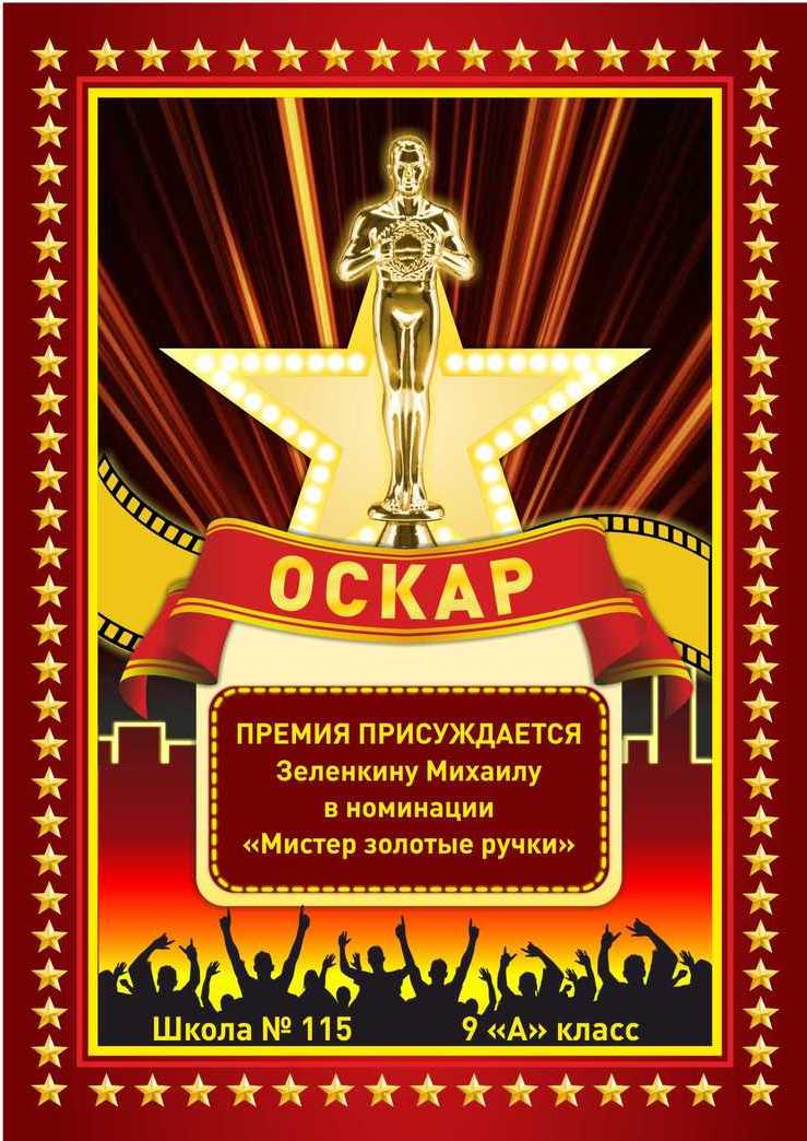 Сценарий Последнего звонка "Вручение премии "Золотой Звонок"