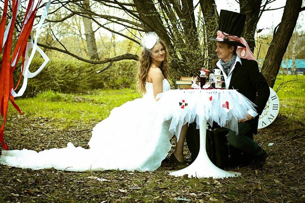 Свадьба в стиле алисы в стране чудес - svadbal.ru