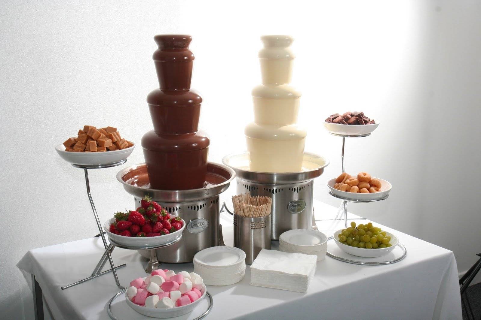 Отзывы о разных видах шоколадных фонтанов, принцип работы оборудования и популярные производители