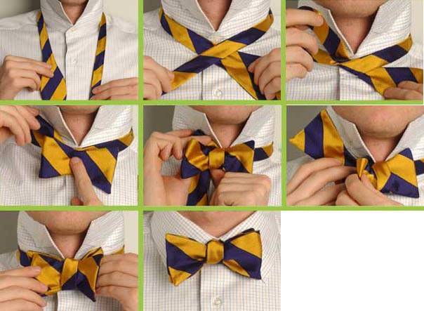 Как завязать галстук-бабочку — простые способы сделать свой праздничный образ неотразимым