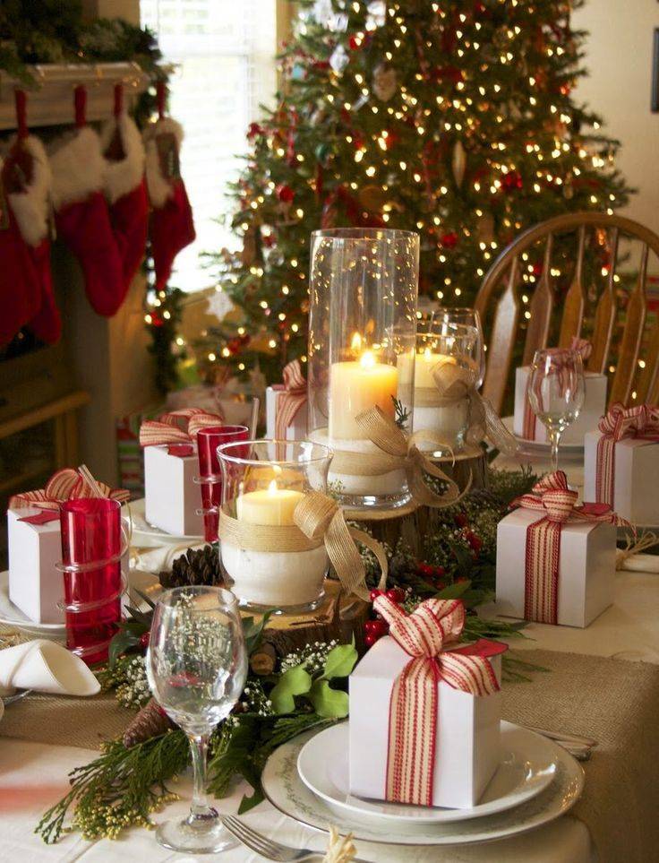 Декор и сервировка новогоднего стола