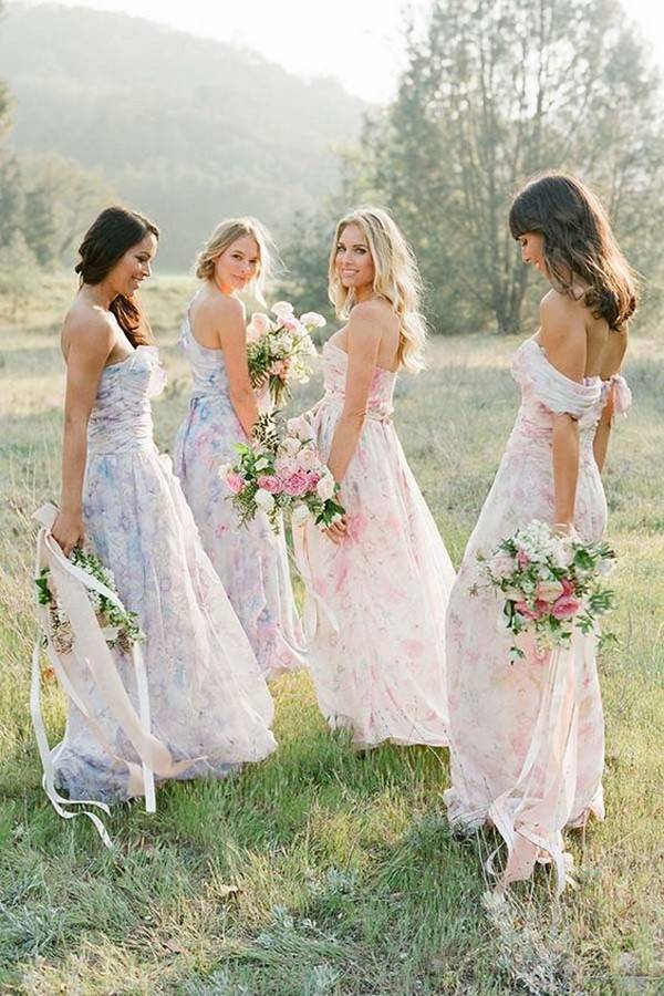 Платья подружек невесты. Как определиться с цветом и фасоном наряда?