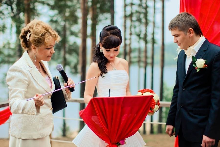 Выездная церемония бракосочетания: подготовка к празднику