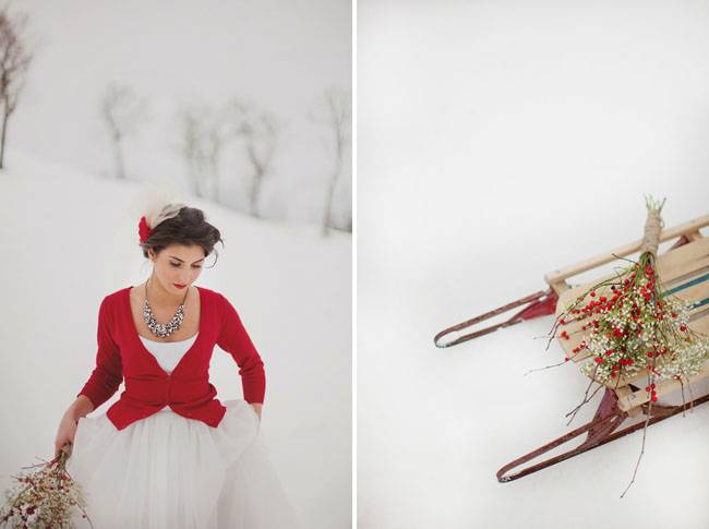 Зимние свадебные платья (56 фото): вязанное, с длинными рукавами, с накидкой, модели для беременных