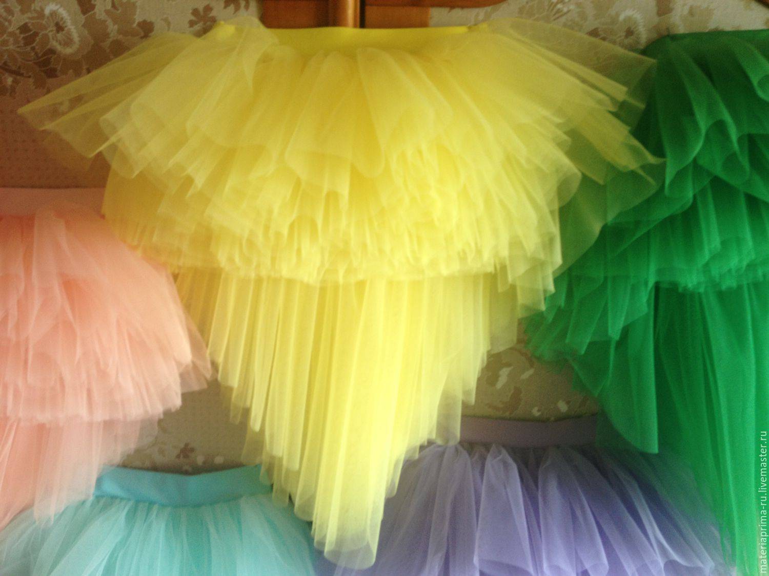 Воздушные платья из фатина для девочки, модные юбки туту (мастер-класс по моде и рукоделию)