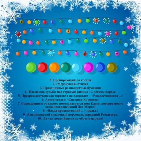 Внеклассное мероприятие «новогодние забавы» для 7–9 классов. воспитателям детских садов, школьным учителям и педагогам - маам.ру