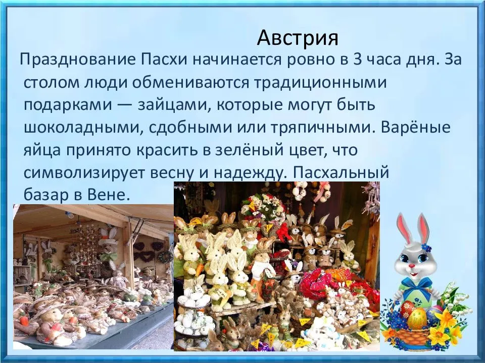 Как отмечают Пасху в других странах?