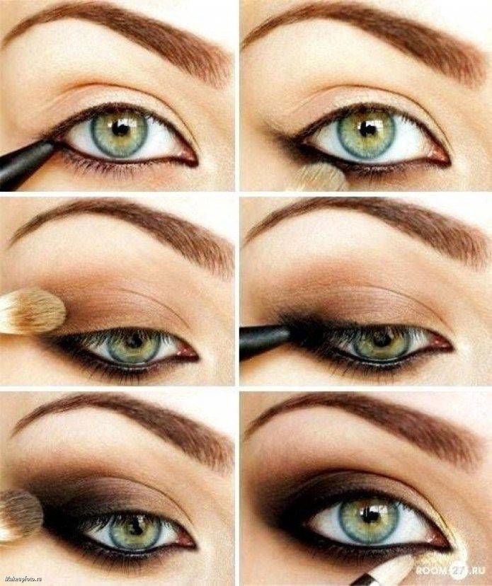 Все грани женской красоты: вечерний макияж для зелёных глаз