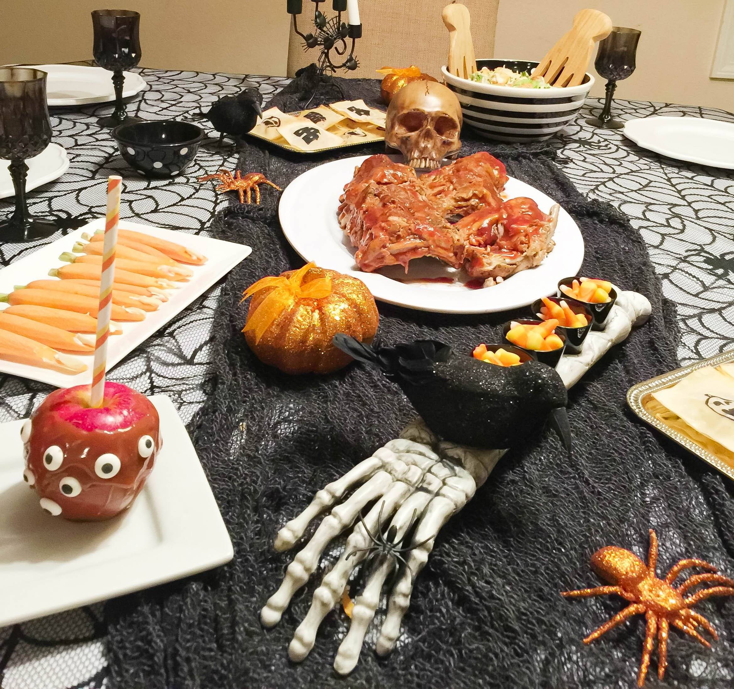 Вечеринка на хэллоуин: блюда, рецепты, сервировка