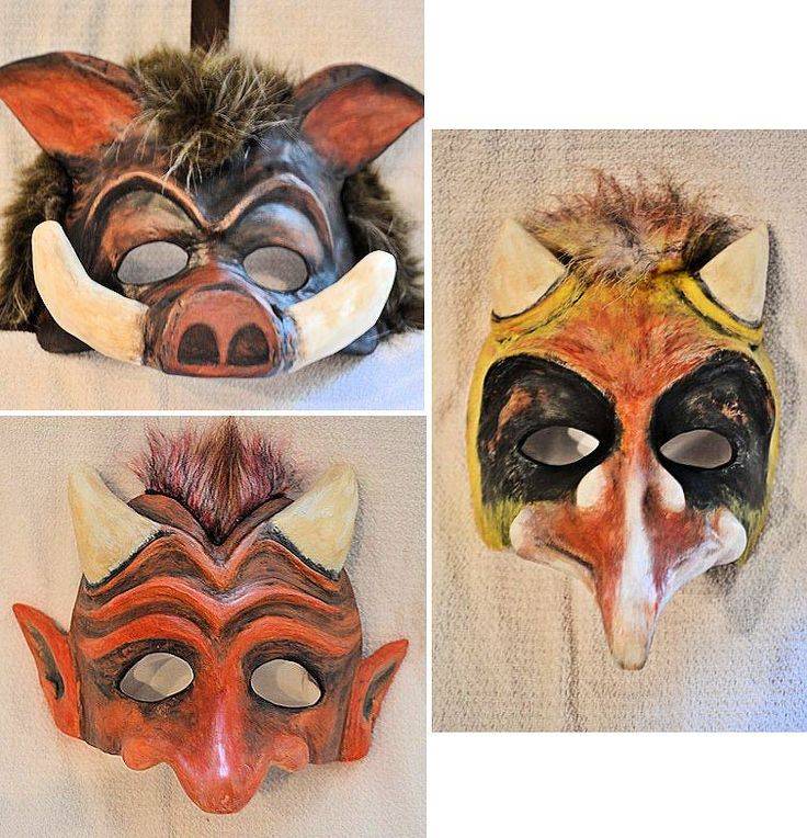 Как сделать маску из папье-маше — создаем праздничный образ