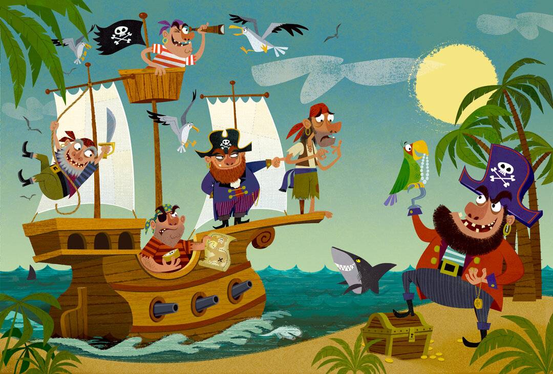 Детский праздник, день рождения в пиратском стиле: костюмы, оформление, приглашения