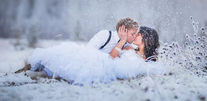 Снежная свадьба – атмосфера зимнего чуда!