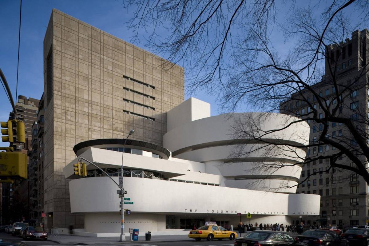 Музей современного искусства соломона гуггенхайма в нью-йорке