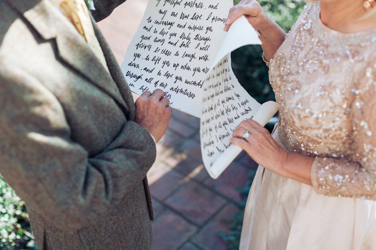 Свадебные клятвы — из глубины сердца