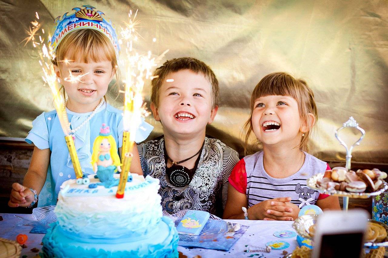 День рождения для ребенка — празднуем активно!