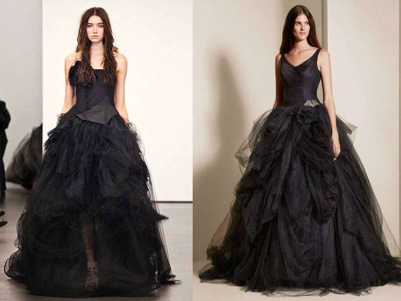 Черное свадебное платье: вызов традициям или способ выразить индивидуальность?