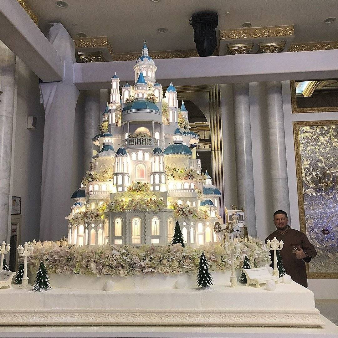 Самый дорогой свадебный торт (8 миллионов) и другие невероятные творения кондитера рената агзамова (фото и видео)