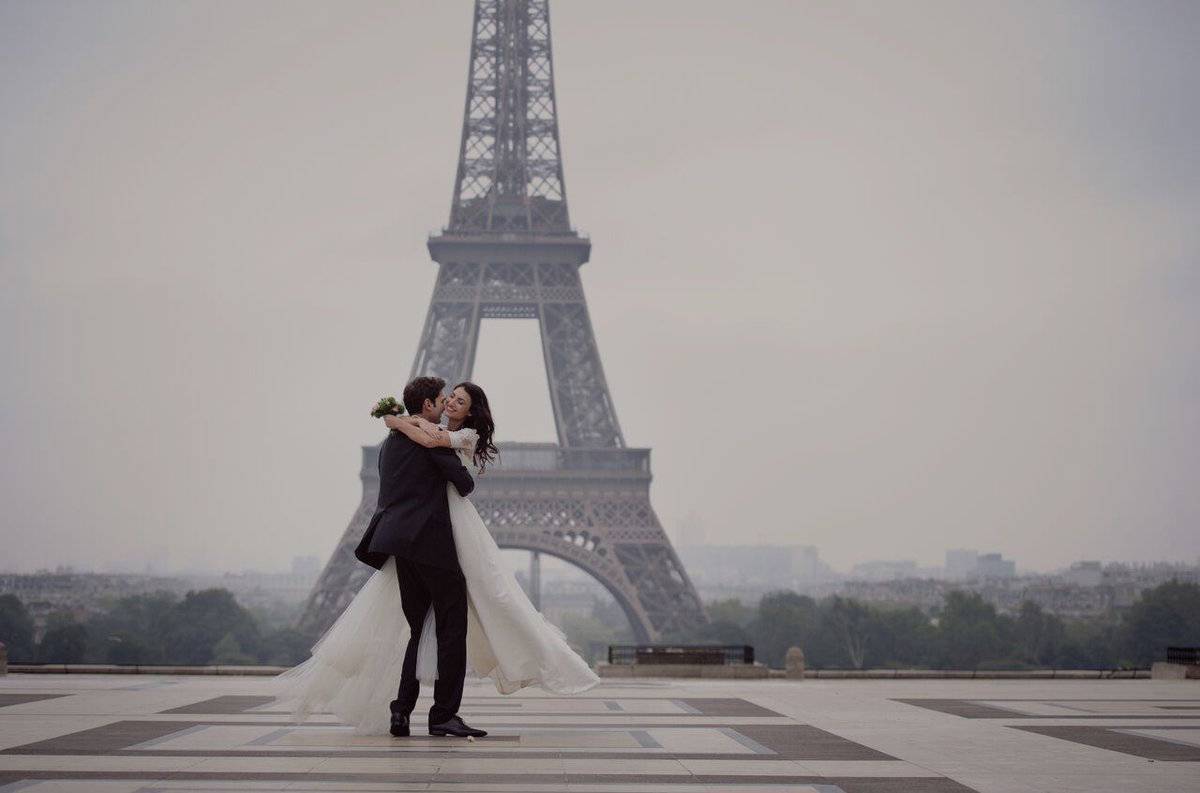 Французская свадьба. Парижская романтика