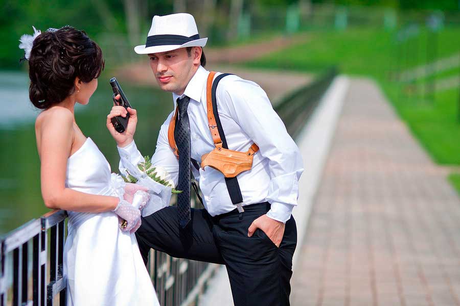 Выкуп невесты в стиле мафии – для тех, кто любит погорячее