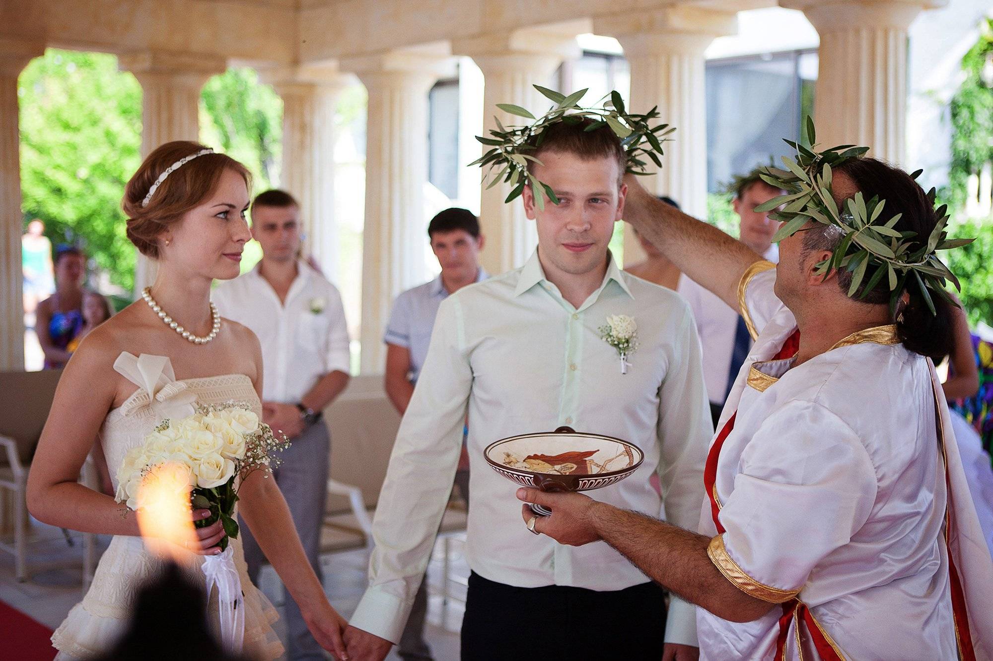Сценарий свадебного выкупа невесты в греческом стиле "12 подвигов Геракла"