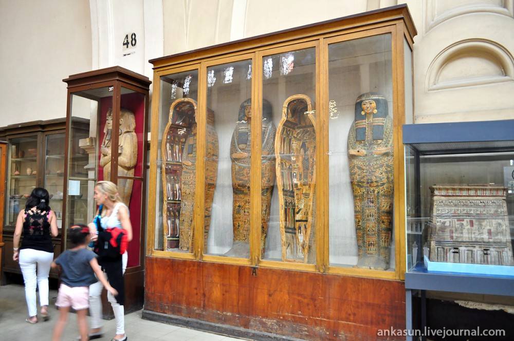 Сокровища фараонов в каирском египетском музее