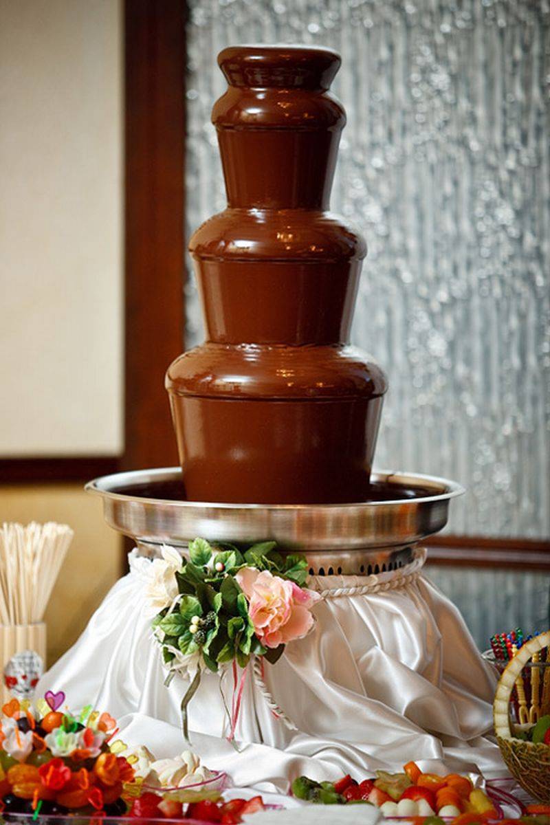 Шоколадный фонтан: для истинных гурманов