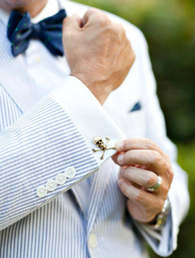 Мужские запонки — элегантная деталь костюма