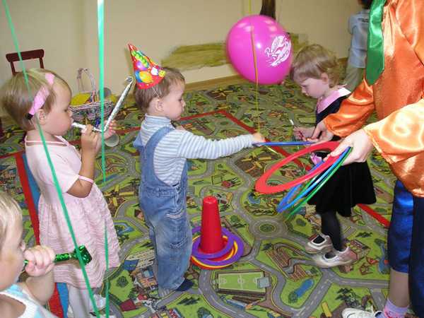 Простые и забавные конкурсы для трехлетних малышей