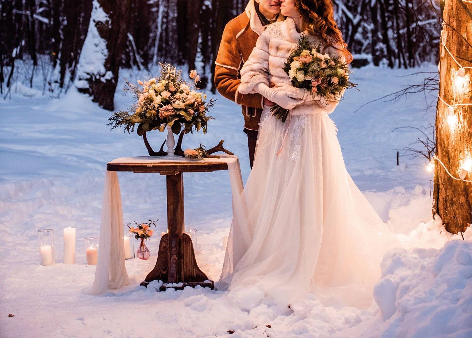 Свадьба зимой: плюсы и минусы торжества | плюсы и минусы