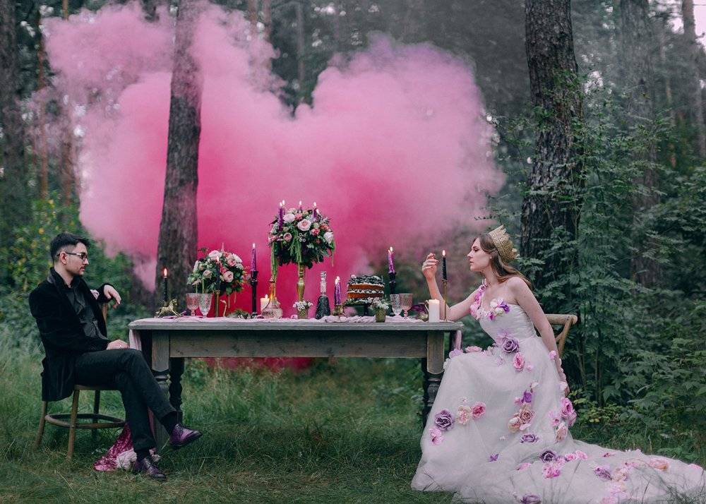 Собираем идеи для оформления свадьбы в розовом цвете