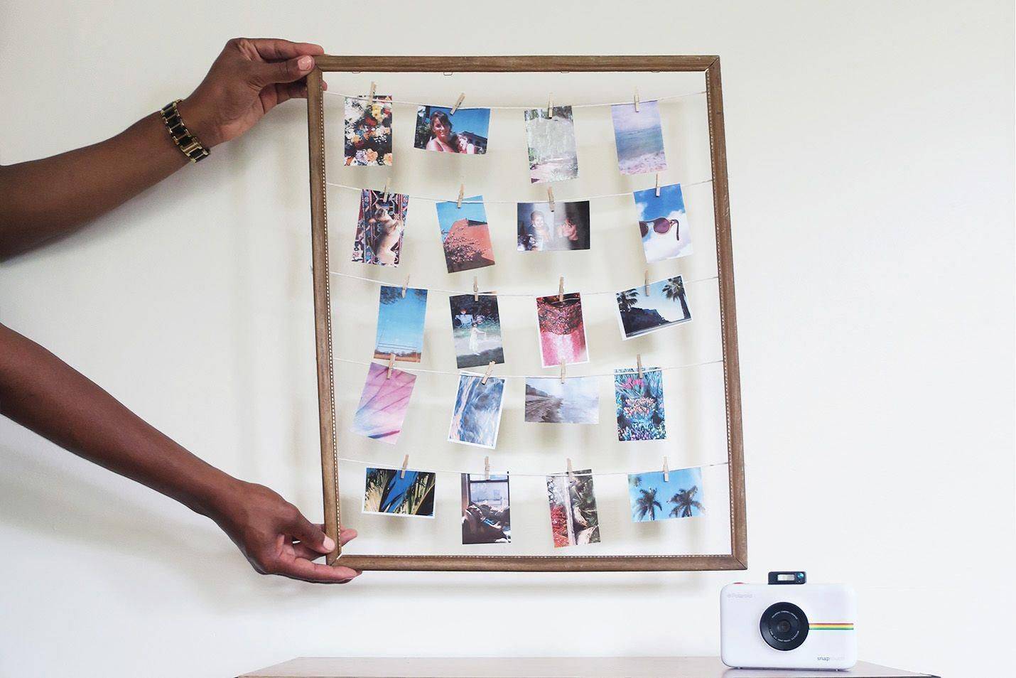 Создаем подарки сами: рамка для фотографий своими руками