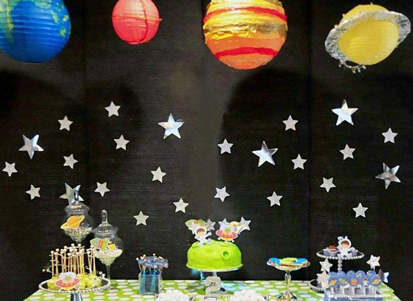 Сценарий детского дня рождения "Путешествие по планетам"