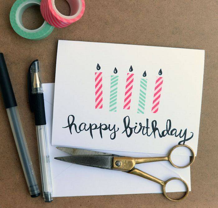 Открытка с днем рождения подруге: как изготовить подарок в различных техниках