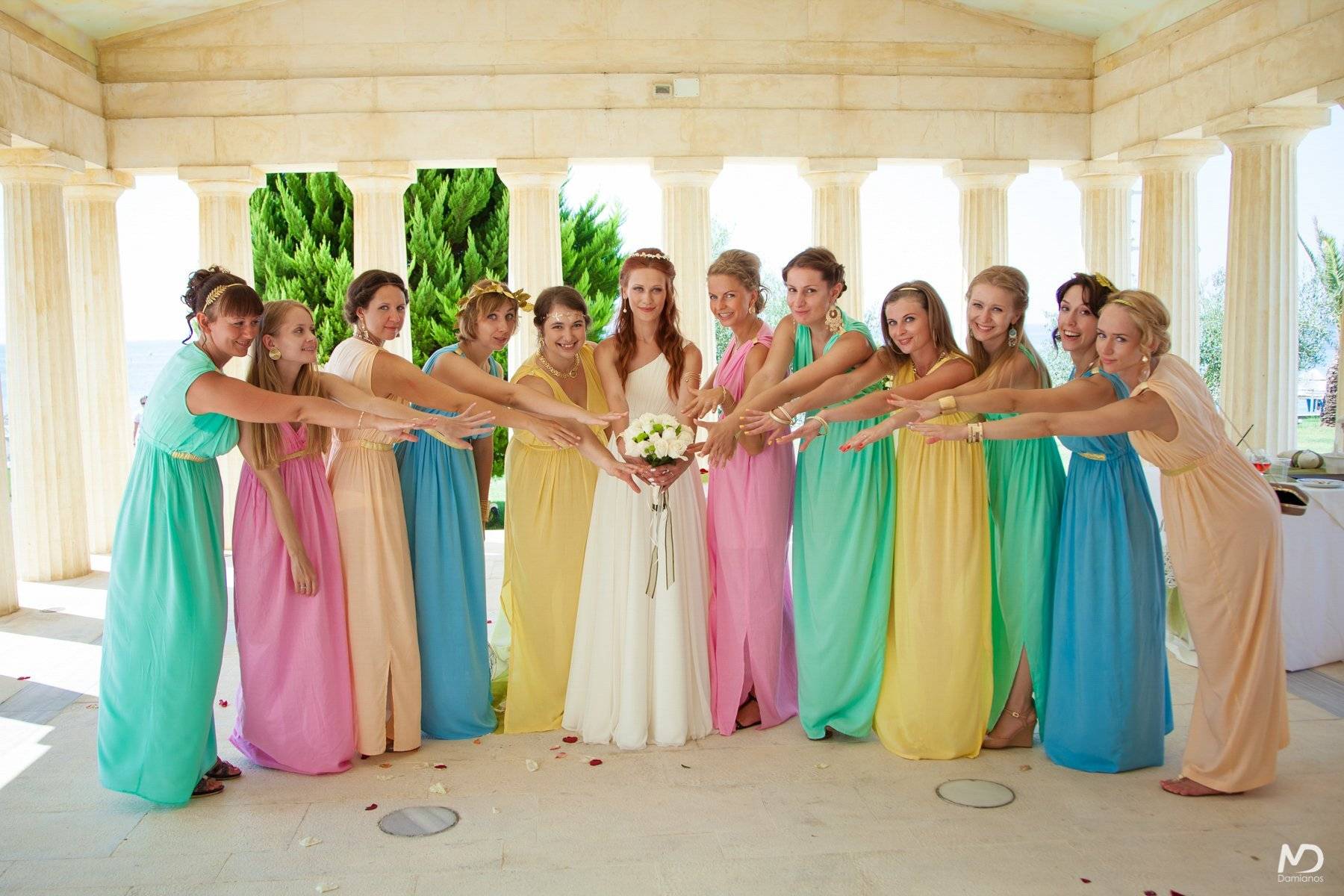 Свадьба в греческом стиле: фото и видео