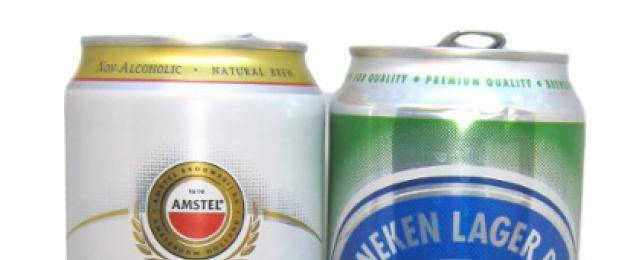 Безалкогольное пиво для детей – польза или вред?