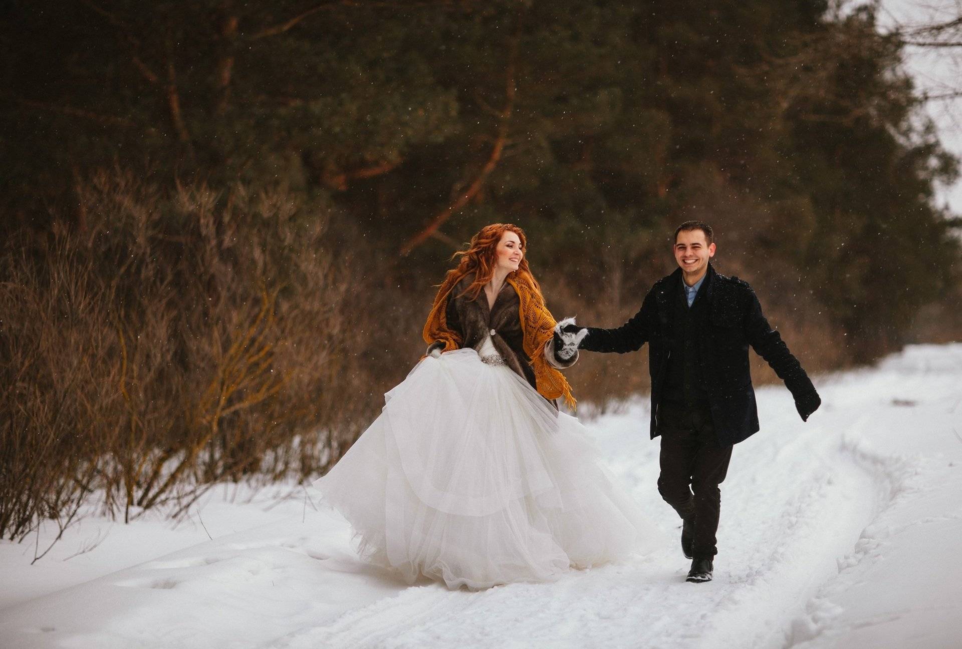 ᐉ лучшие идеи для фотосессии свадьбы зимой – самые оригинальные решения - ➡ danilov-studio.ru