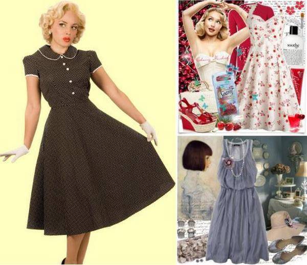 Как выбрать платье в стиле ретро для тематической вечеринки