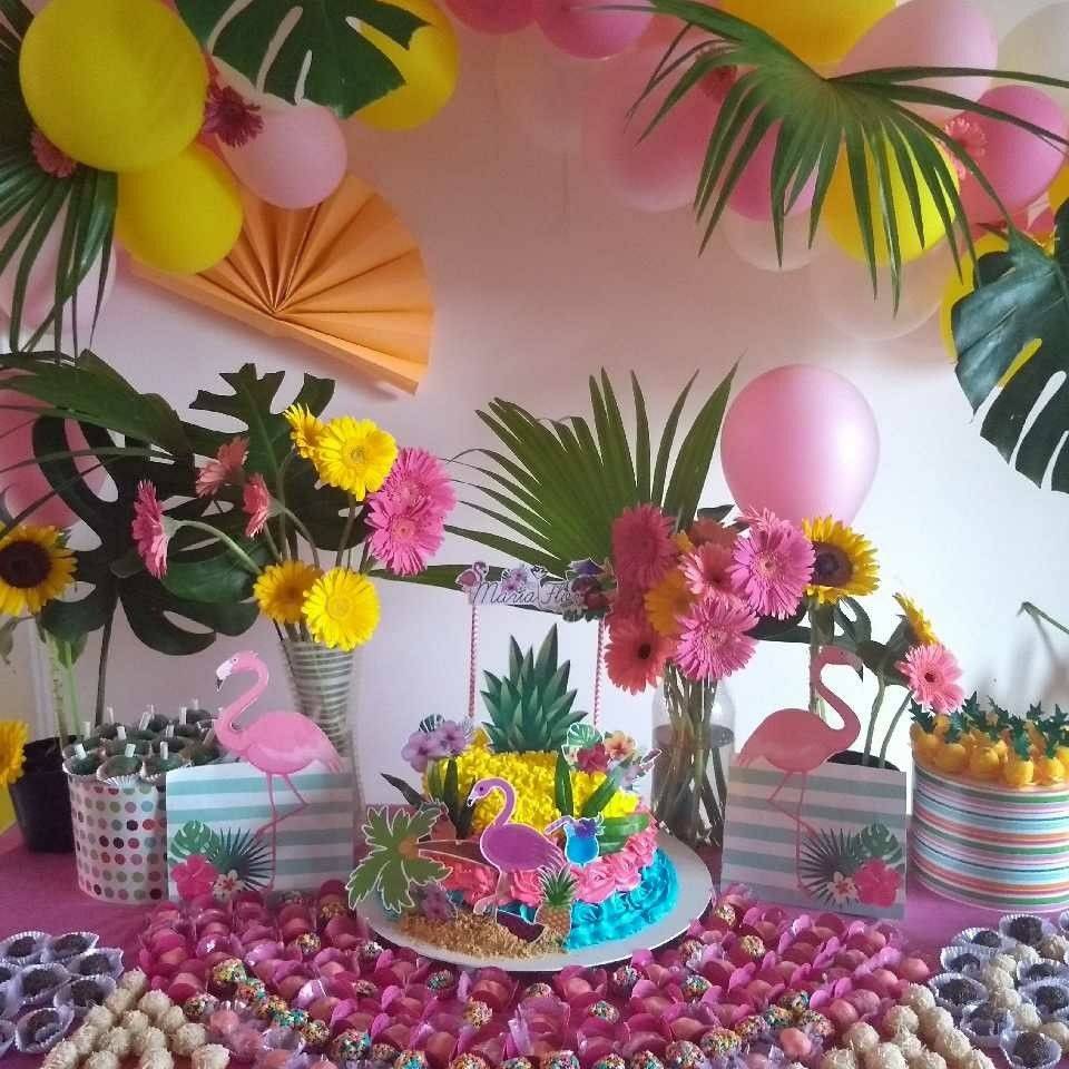 Тропическая вечеринка или день рождения ????